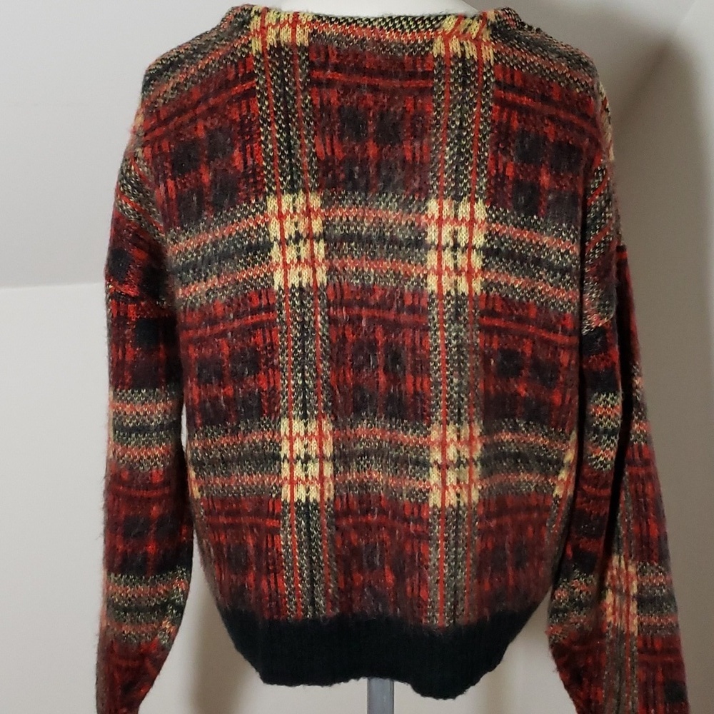 FOREVER 21 Plaid Cardigan Sweater, Size S - Picture 9 of 15